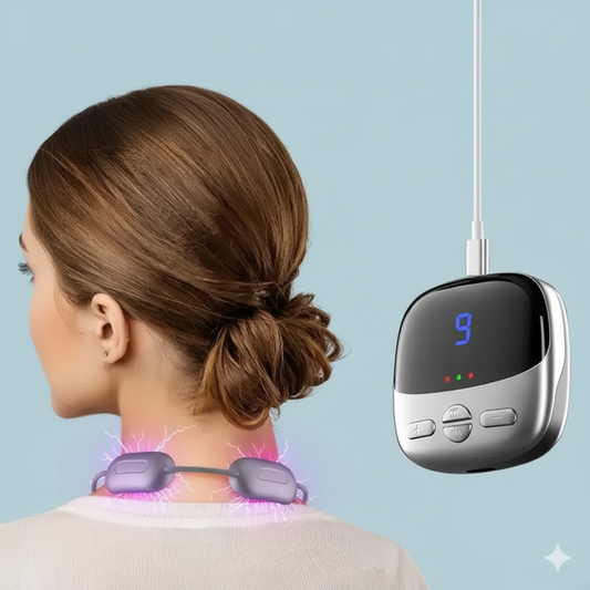 Pendant™ Nackmassör – EMS & Värme – Trådlös & Portabel